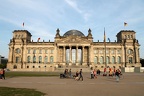 Bundestag/Reichstag, Außenansicht.