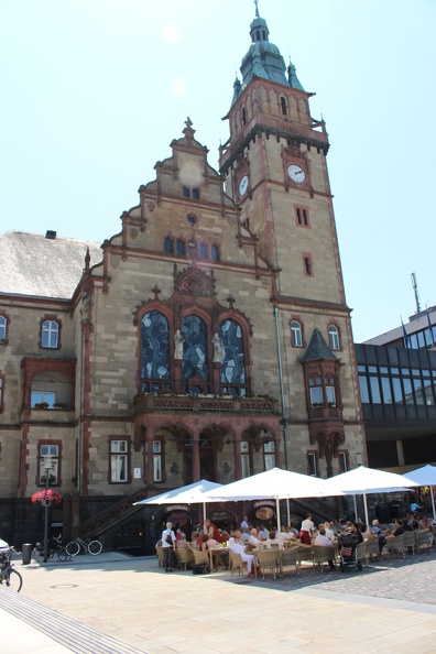 Rathaus Rheydt im Sommer